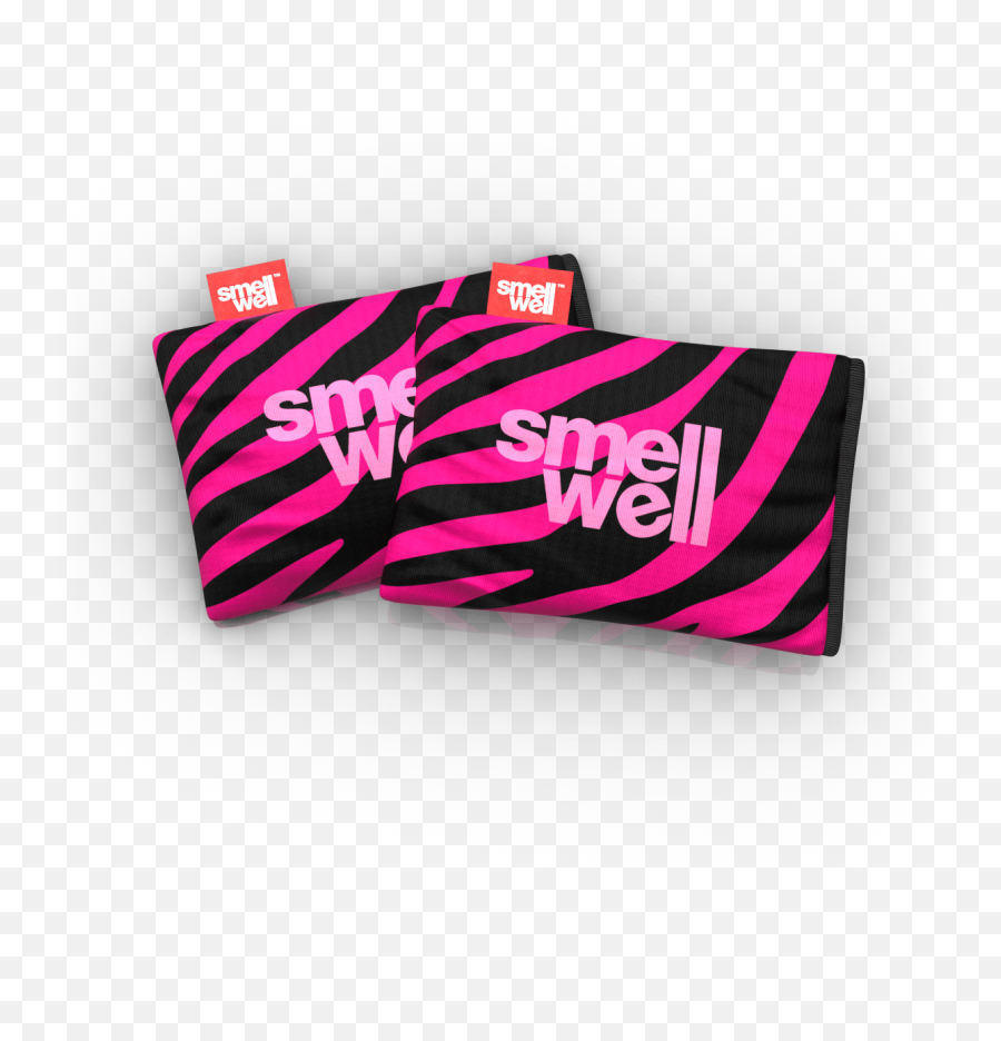 Smellwell Active Emoji,Pink Zebra Logo