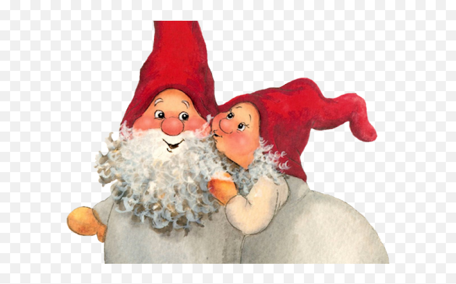 Gnome Clipart Couple - Gnome Clip Art Nisse Emoji,Gnome Clipart