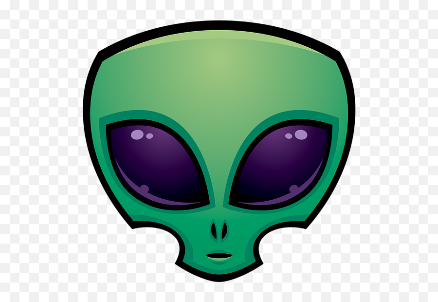 Alien Head Icon Throw Pillow For Sale By John Schwegel Emoji,Alien Face Png
