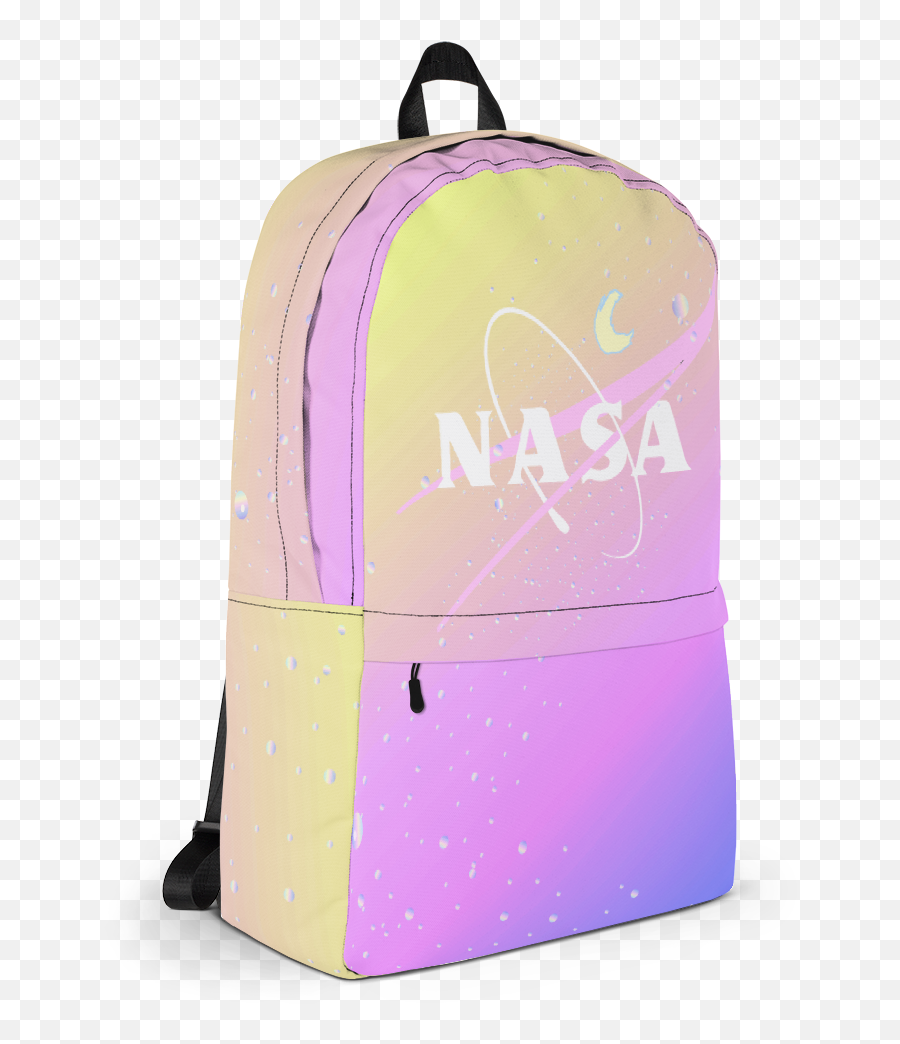 Pastel Nasa Tumblr Soft Grunge Backpack - Sweatshopfree Made In Usa Emoji,Tumblr Transparent Grunge