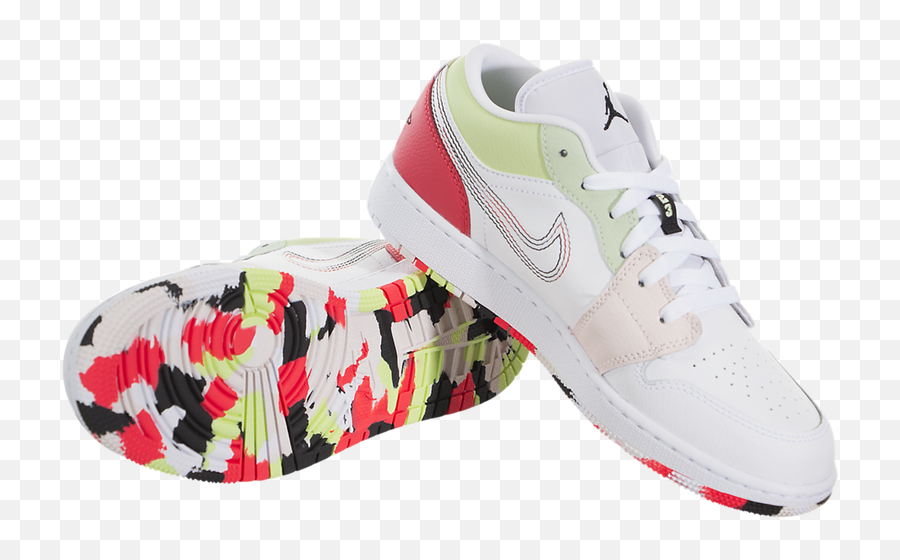Air Jordan 1 Low Candy Camo - Online Discount Shop For Emoji,Nike Ace Logo Tank
