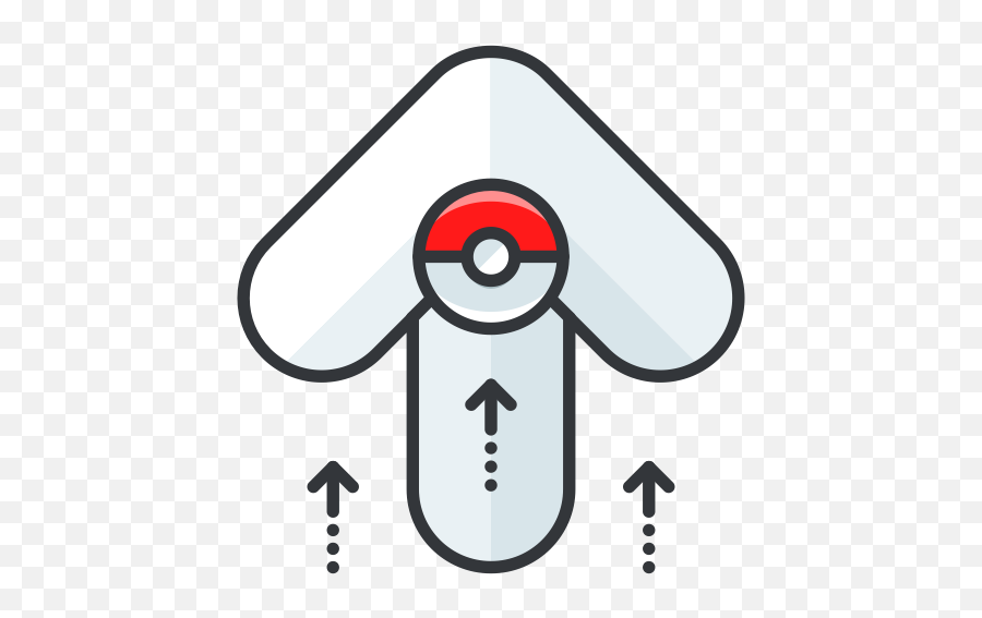 Go Play Pokemon Game Arrow Icon Emoji,Play Arrow Png