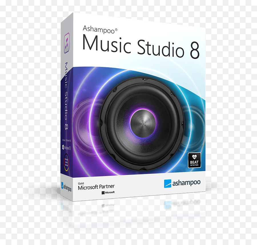 Ashampoo Music Studio 8 - Edit And Organize Your Music Emoji,Music Studio Logo
