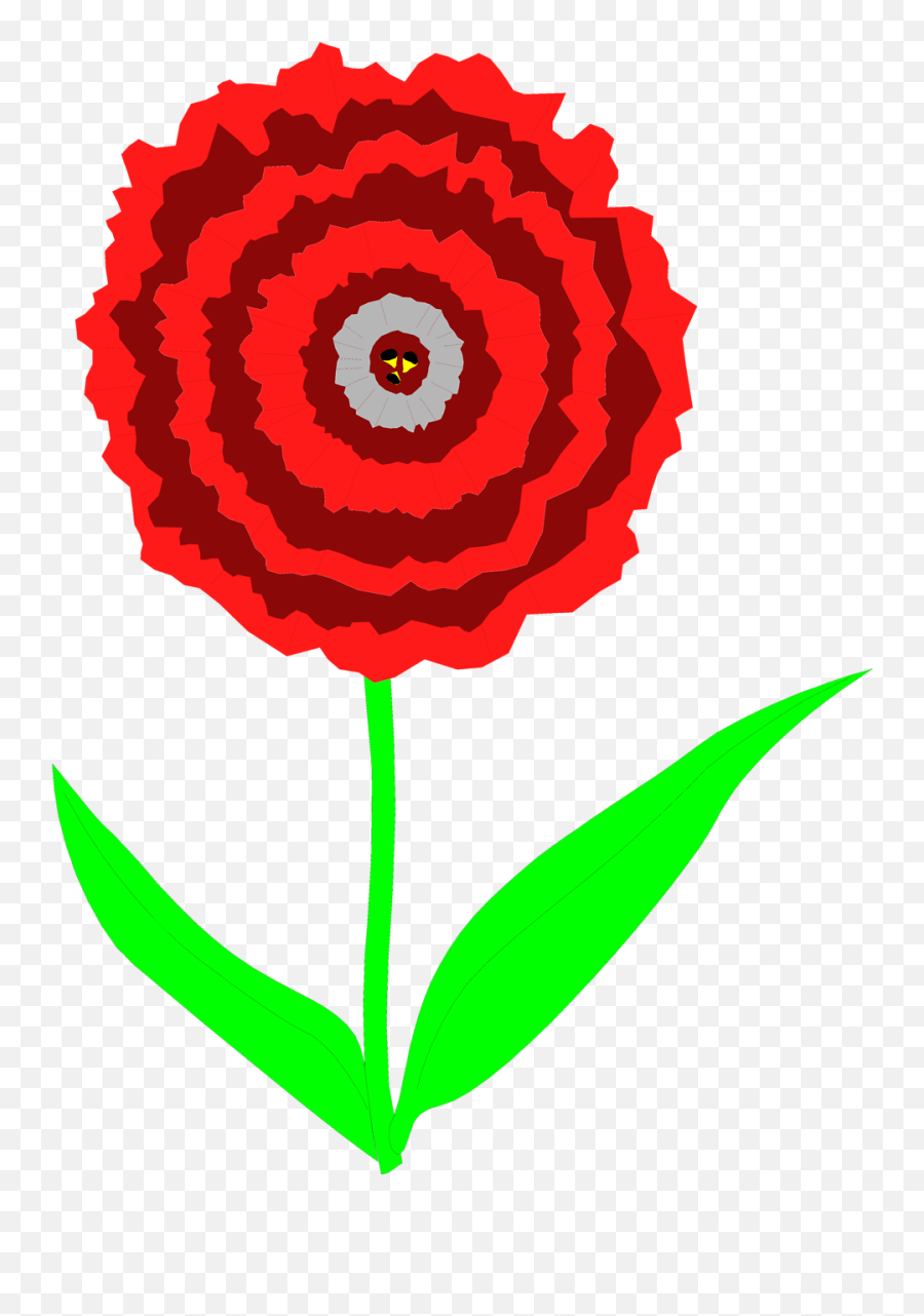 Carnation With The Red Petals Clipart Free Image Download Emoji,Flower Petals Clipart