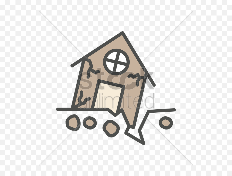 Earthquake Clipart - Loss Of Property Due To Earthquake Clipart Emoji,Earthquake Clipart
