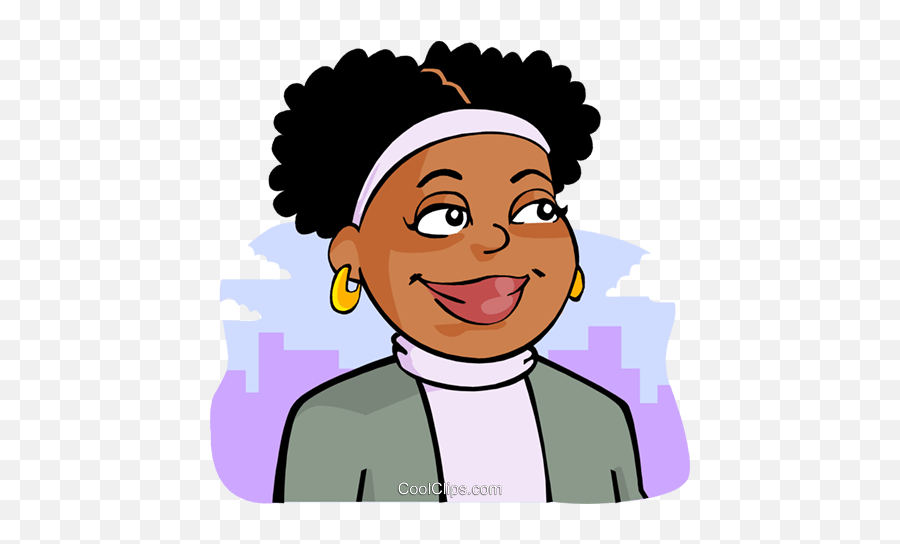 Download African - American Woman Royalty Free Vector Clip Art African American Clipart Emoji,Afro Clipart