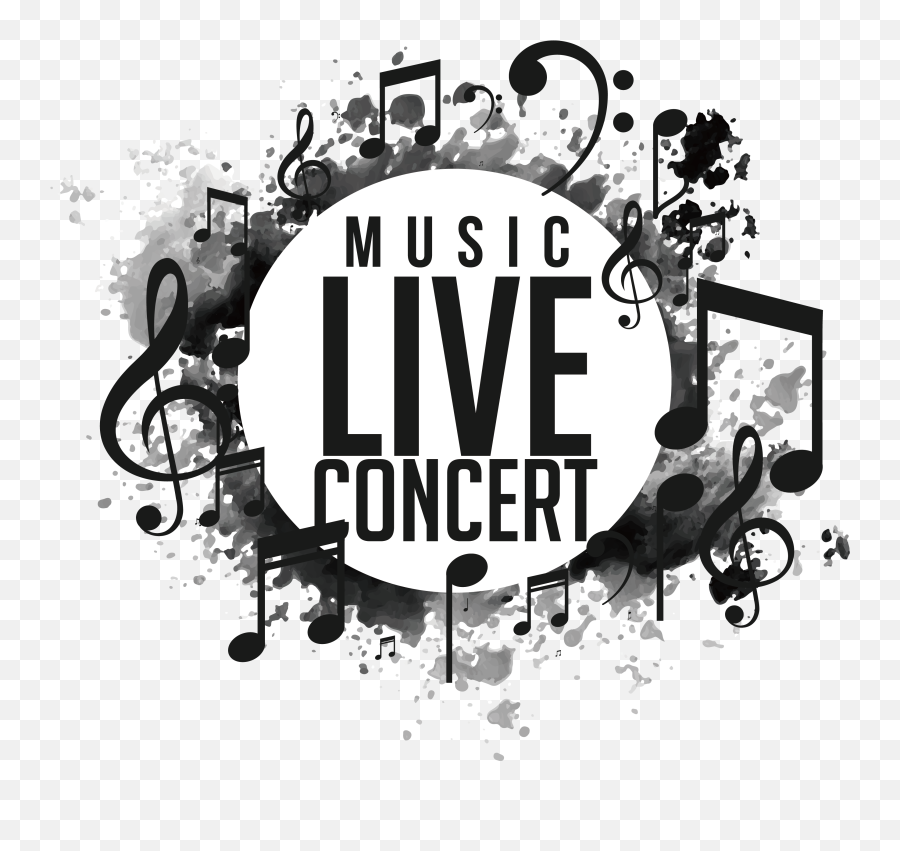 Free Music Background Png Download - Live Music Concert Logo Emoji,Music Png