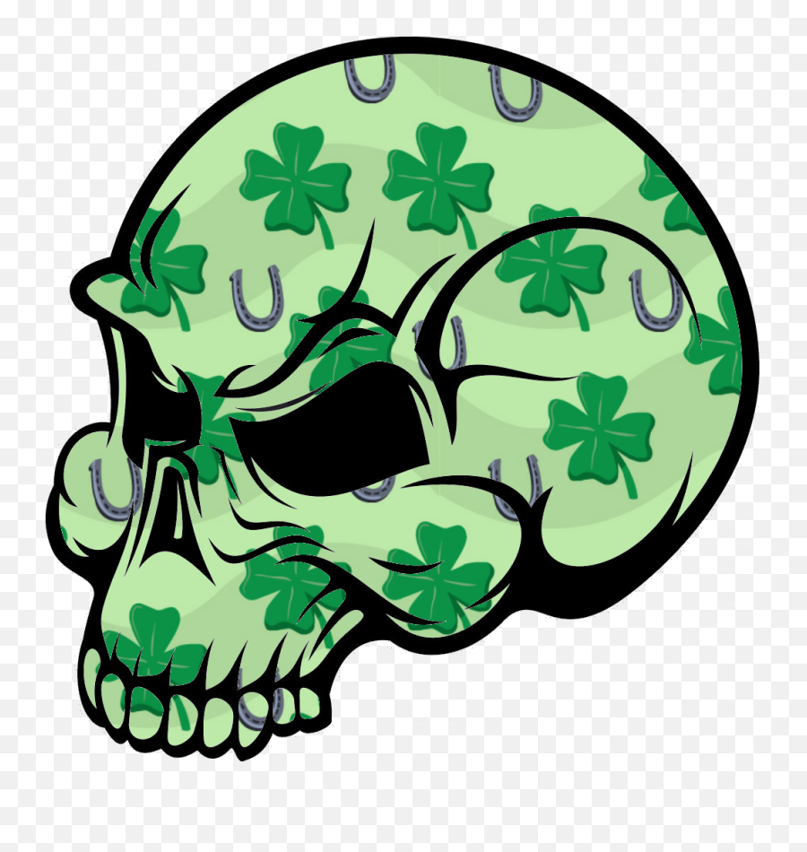 Irish Skull Image - Simple Easy Drawings Skulls Emoji,Irish Clipart
