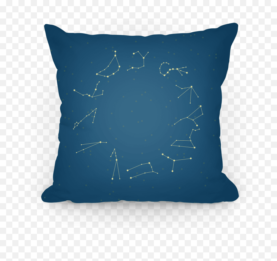 Zodiac Constellation Pillows Lookhuman - Definition Pillow Emoji,Constellation Png