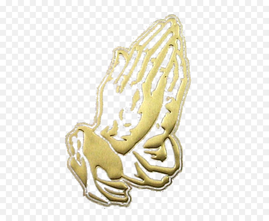 Bing Praying Hands - Metal Prayer Hands Transparent Amen Gold Hands Emoji,Praying Hands Clipart