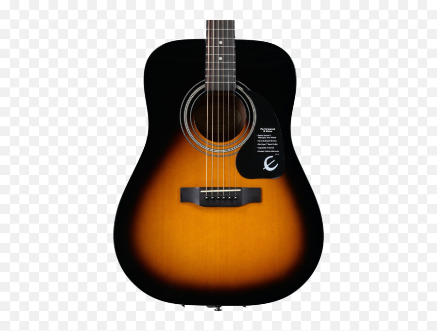 Download Guitarra Acustica Png - Epiphone D100 Emoji,Guitarra Png