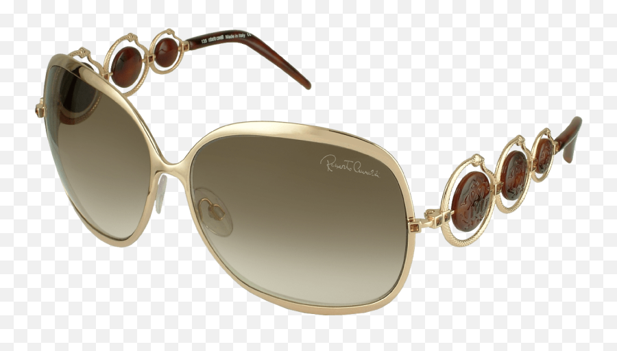 Roberto Cavalli Corallo Logo Discs Metal Sunglasses - Gucci Emoji,Sunglasses Logo