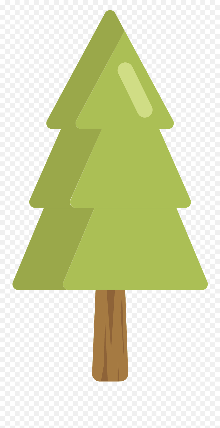 Pine Tree Clipart - New Year Tree Emoji,Pine Tree Clipart