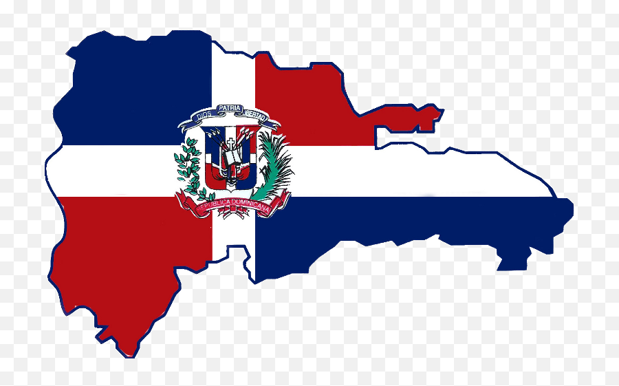 Dominican Republic Map Flag Transparent - Republica Dominicana Pais Emoji,Dominican Flag Png