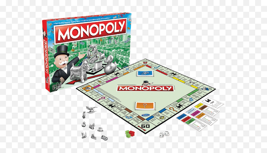 Hasbro Monopoly Board Game - Monopoly Classic Emoji,Monopoly Png