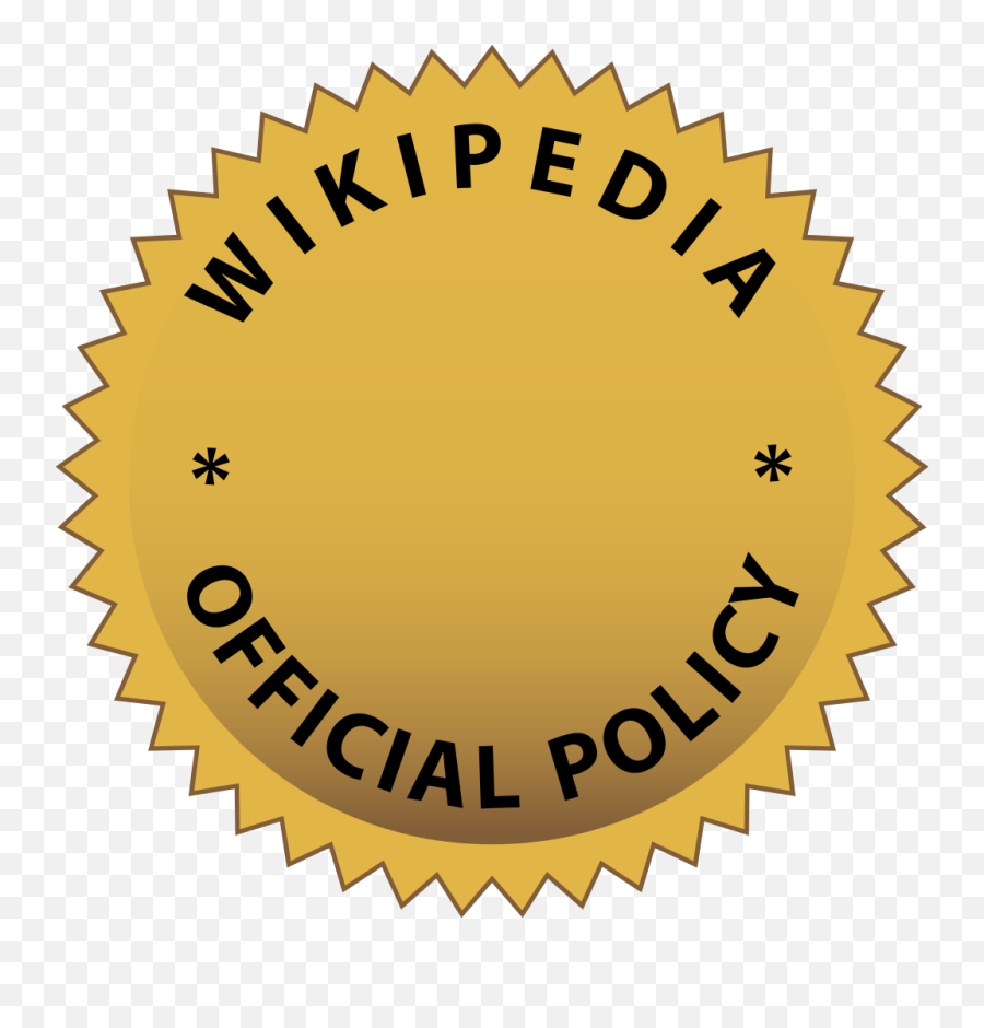 Filegold Seal Policy V3svg - Wikimedia Commons Dot Emoji,Gold Seal Png
