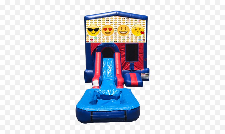 Jumping Joeu0027s Inflatables - Bounce House Rentals And Slides Hot Wheels Jumper Slide Emoji,House Emoji Png