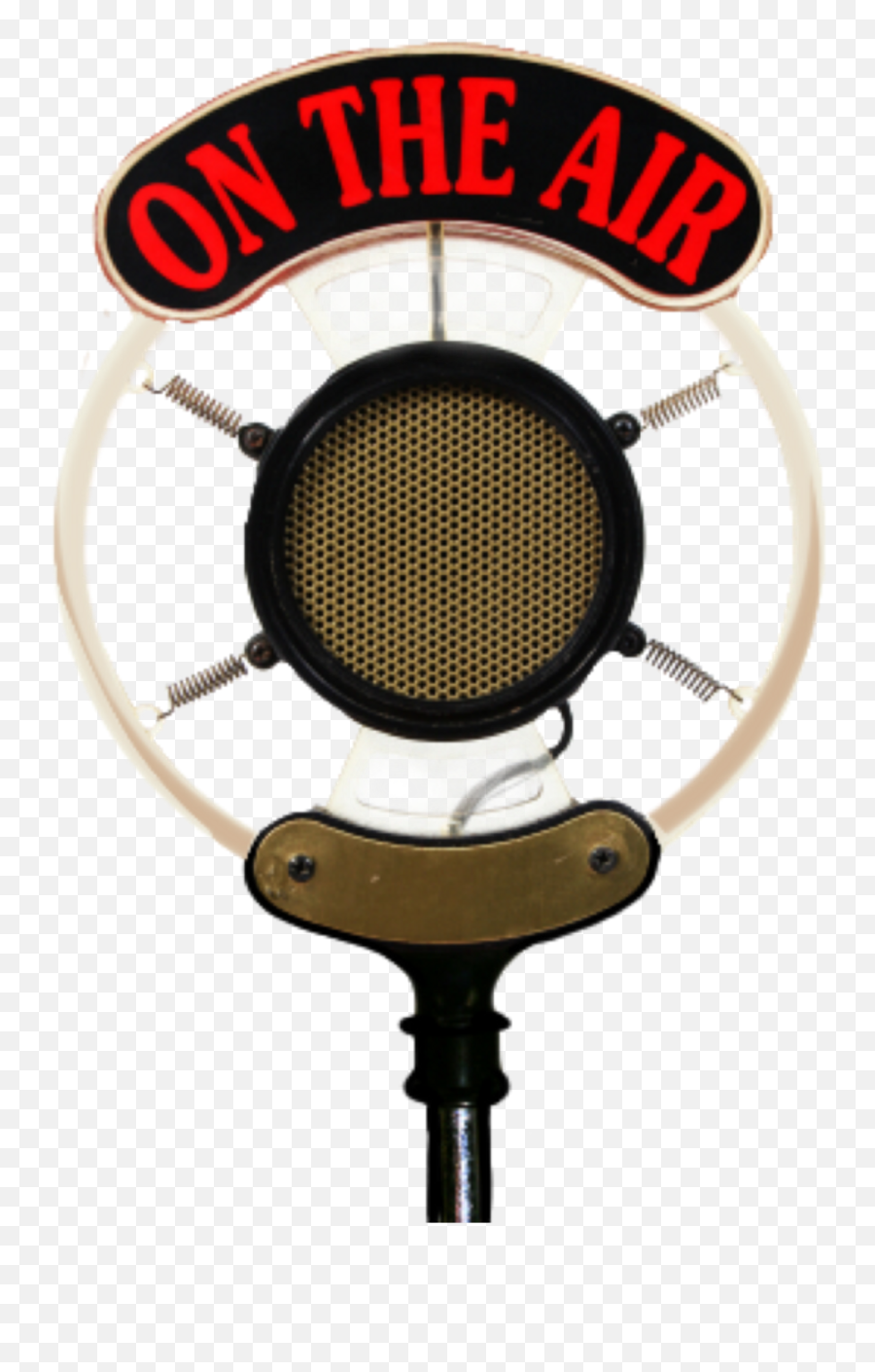 Download - Vintage Radio Microphone Png Emoji,Vintage Microphone Png