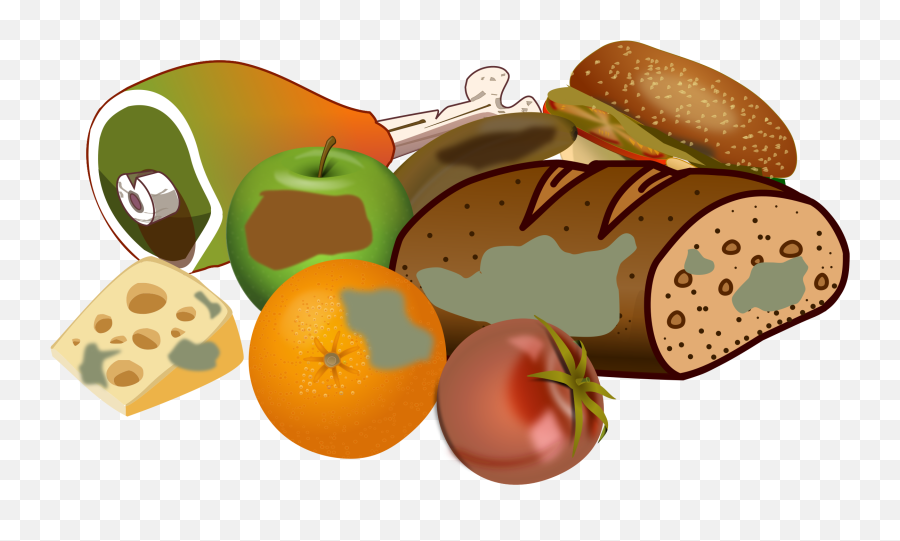 Wasting Food Clipart - Rotting Clipart Emoji,Food Clipart