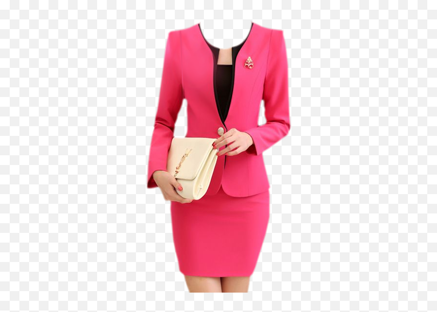 Women Skirt Suit Uniform Blazer Transparentpng Imag Emoji,Skirt Png