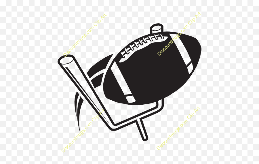 Free Football Field Goal Clipart Custom - Football Going Through Goal Post Clipart Emoji,Football Field Clipart