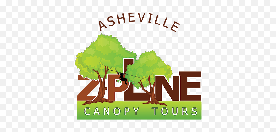 Asheville Zipline Canopy Adventure - Adventure Center Of Emoji,Unc Asheville Logo