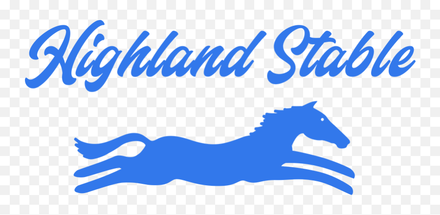 Highland Riding Stable Emoji,Horse Farm Logo