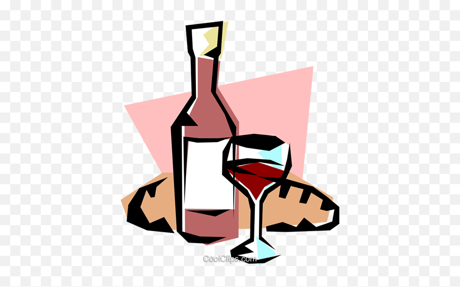 Wine Royalty Free Vector Clip Art Illustration - Food0105 Emoji,Wine Clipart Free