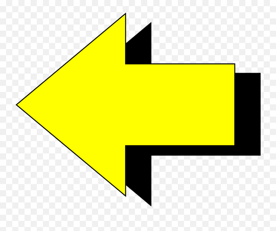 Clipart Arrows Yellow Clipart Arrows Yellow Transparent - Yellow Arrow Clipart Emoji,Arrows Clipart