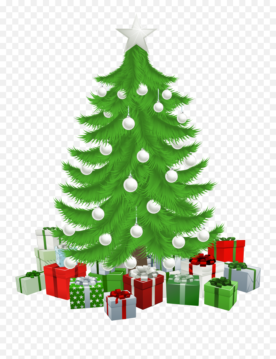 Joy Clipart Christmas Tree Joy - Clipart Christmas Tree Presents Emoji,Christmas Tree Transparent Background