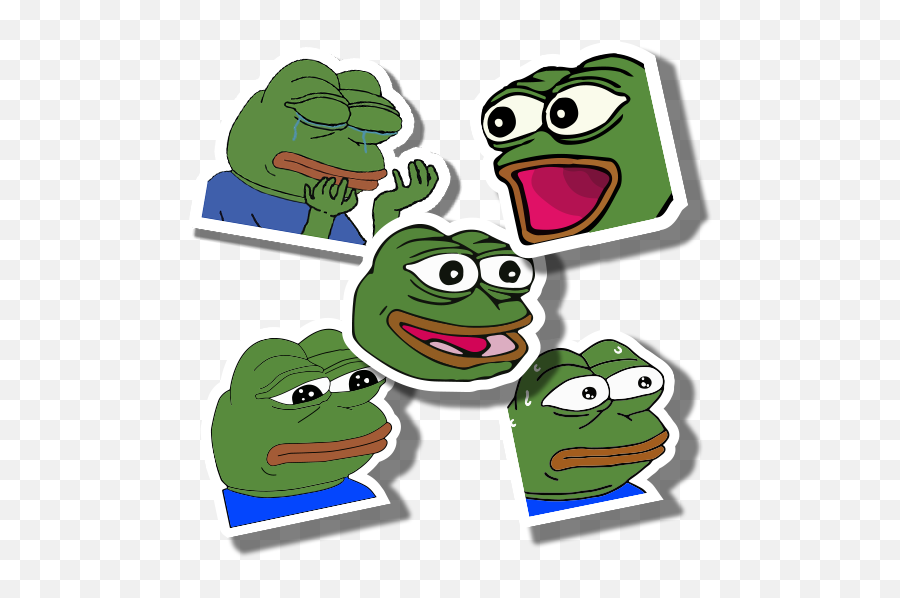Pepe Sticker Pack - Fictional Character Emoji,Pepehands Png