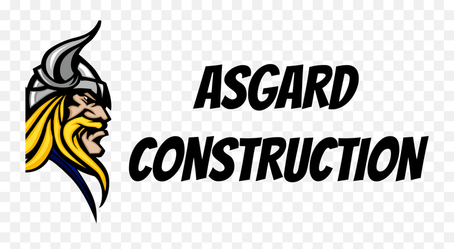 Asgard Construction Roofing Spokane Valley Wa - Newcastle Vikings Emoji,Construction Logo