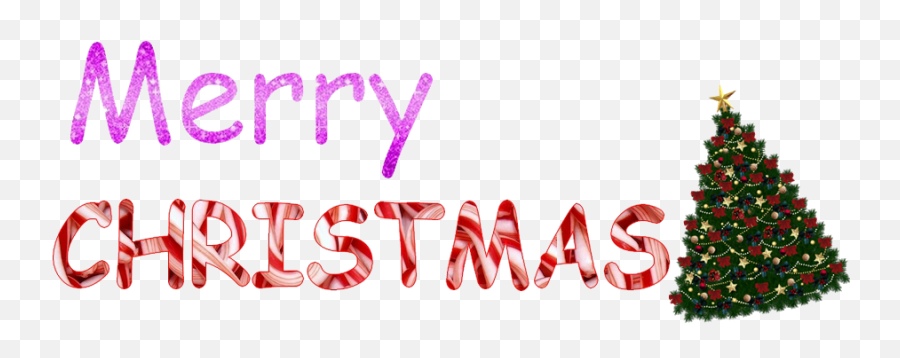 Download Merry Christmas Free Png Transparent Background - Christmas Tree Emoji,Merry Christmas Png