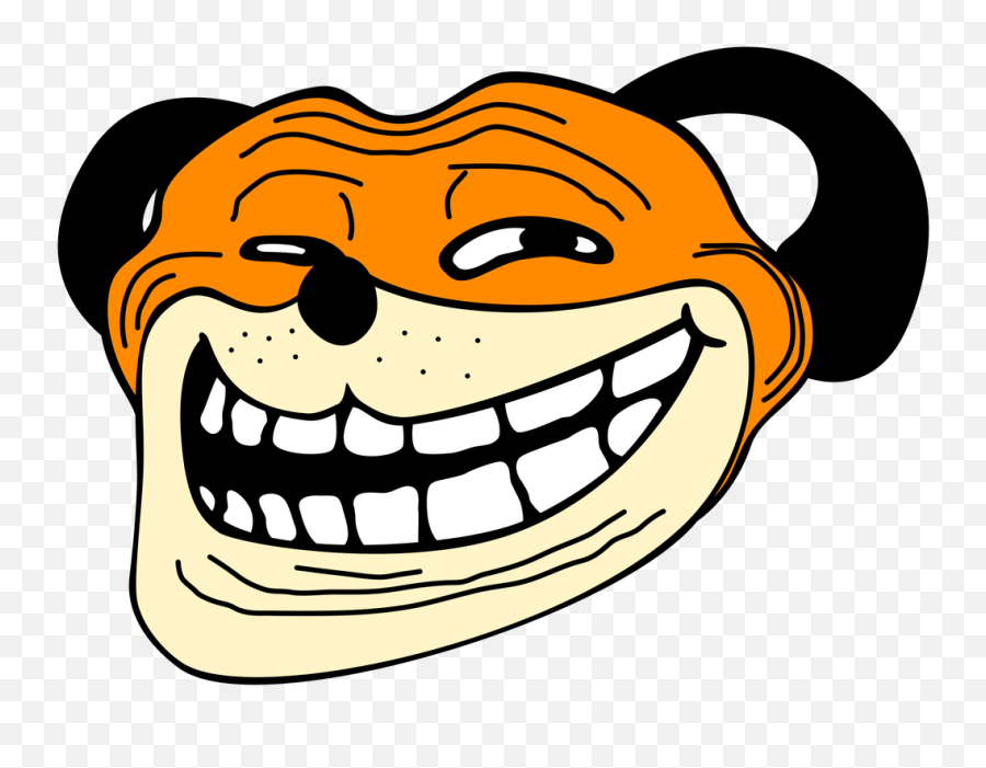 Angry Troll Face Png Clipart Freeuse Stock - Troll Face Duck Hunt Troll Face Emoji,Troll Face Transparent
