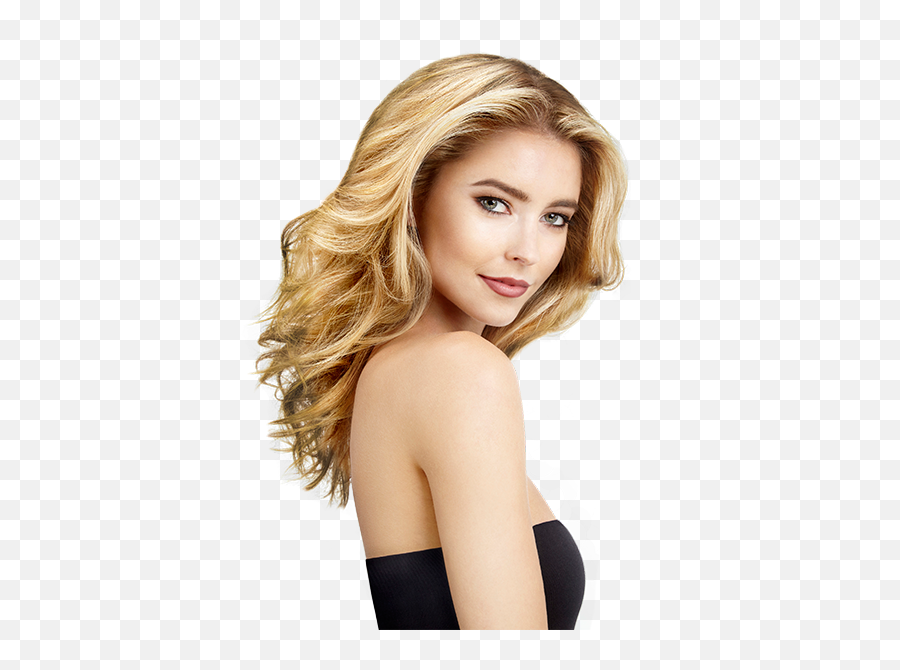 Model Hair Png - Transparent Blonde Woman Png Emoji,Model Png