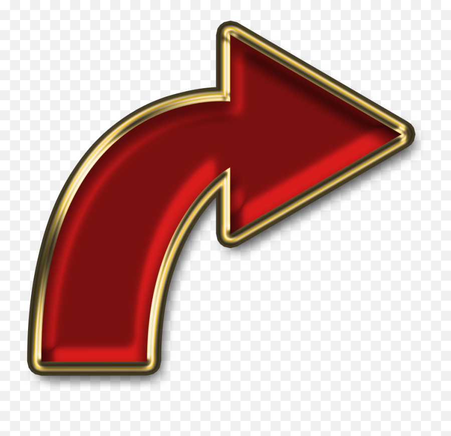 Free Download High Quality Royal Arrow Png Transparent - Transparent Background Arrow For Thumbnail Emoji,Red Arrow Transparent Background