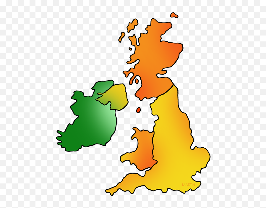 Ireland In Public Domain Png Files - Great Britain Is Made Up Emoji,Irish Clipart
