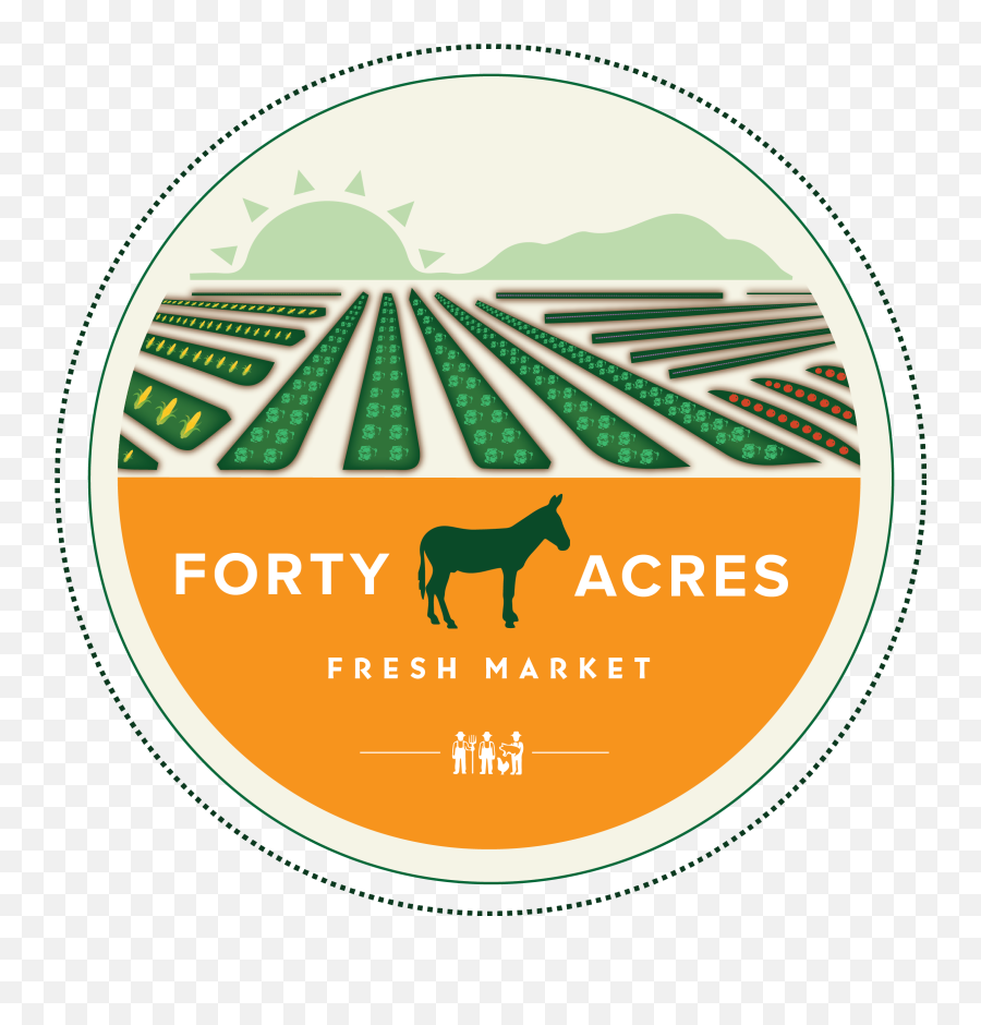 Home 40 Acres Fresh Market - Language Emoji,Market Logo