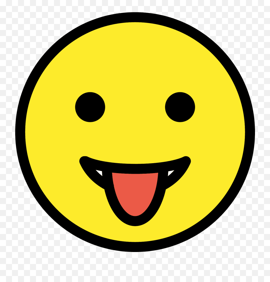 Face With Tongue Emoji Clipart Free Download Transparent - Tongue,Tongue Png