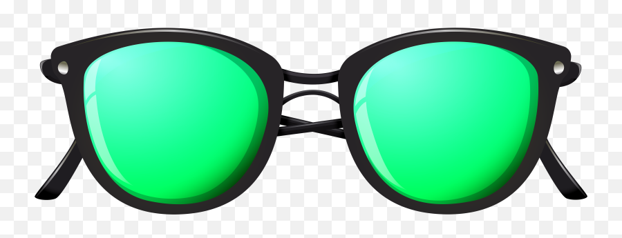 Sunglasses Png Clip Art Image - Colour Sunglasses For Men Png Emoji,Eyeglasses Clipart