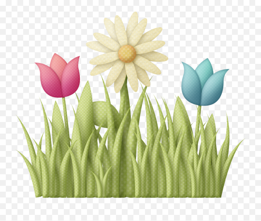 Grass Clipart April Flower - Transparent April Showers Clipart Emoji,April Clipart