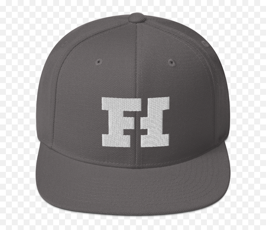 Funhaus Embroidered Logo Snapback Hat - Funhaus Emoji,Funhaus Logo
