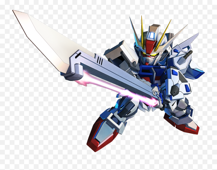 Sword Strike Gundam Cross Rays - Sd Gundam Aile Strike Gundam Emoji,Gundam Png