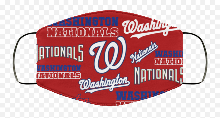 Washington Nationals Cloth Face Mask - Washington Nationals Emoji,Washington Nationals Logo Png