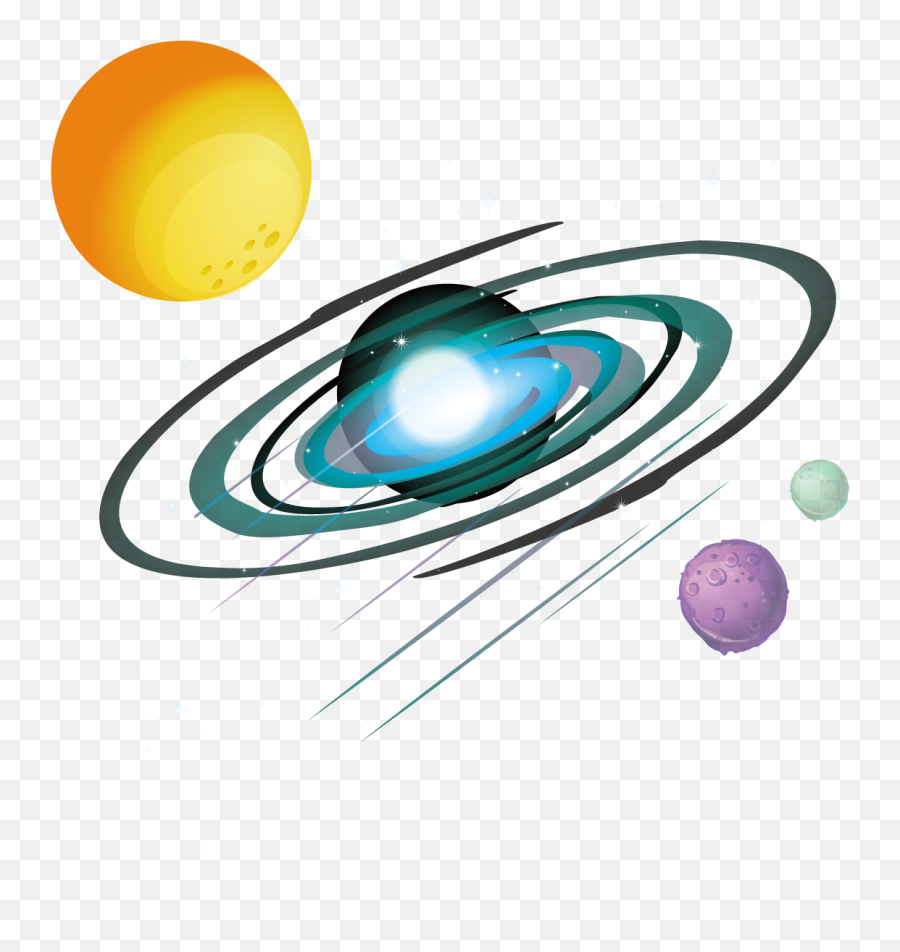 Outer Space Spacecraft Transprent Png - Space Clipart Transparent Png Emoji,Space Clipart