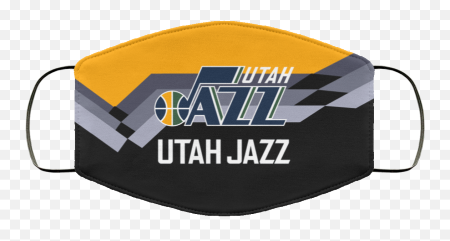 Utah Jazz Nba Face Mask - Utah Jazz Emoji,Utah Jazz Logo