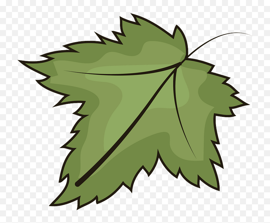 Leaf Clipart Free Download Transparent Png Creazilla Emoji,Free Leaf Clipart