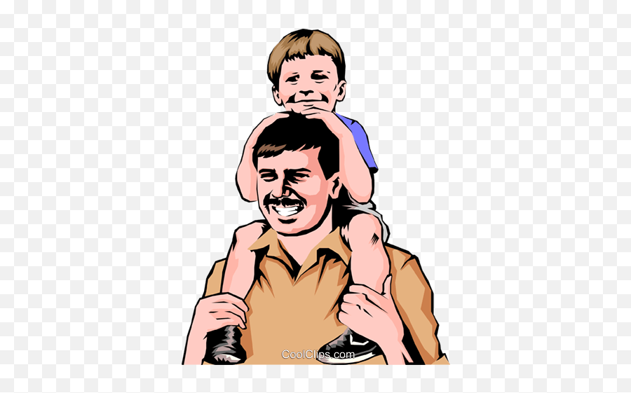 Father Son Royalty Free Vector Clip Emoji,Son Clipart