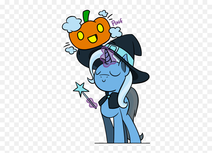2184245 - Safe Artistflutterluv Trixie Pony Unicorn Emoji,Witch Hat Transparent Background