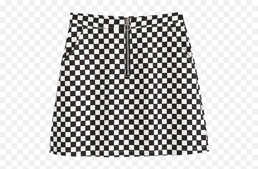 Bbymvry Skirts Checkered Mini Skirt 1900 - Trendmenet Emoji,Skirt Png